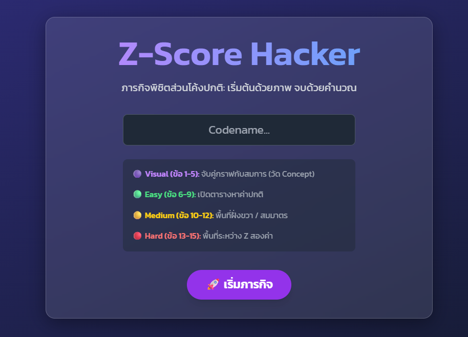 Z-Score Hacker